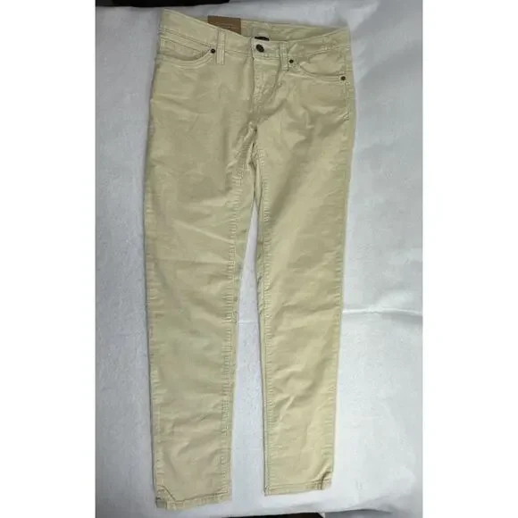 PATAGONIA Women's Tan Corduroy Skinny Pants Size 28 Organic Cotton Outdoors NWT - Picture 2 of 5